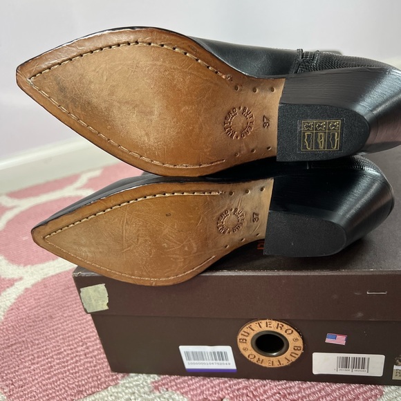 BUTTERO OVER THE KNEE  LEATHER BOOTS - Picture 10 of 16